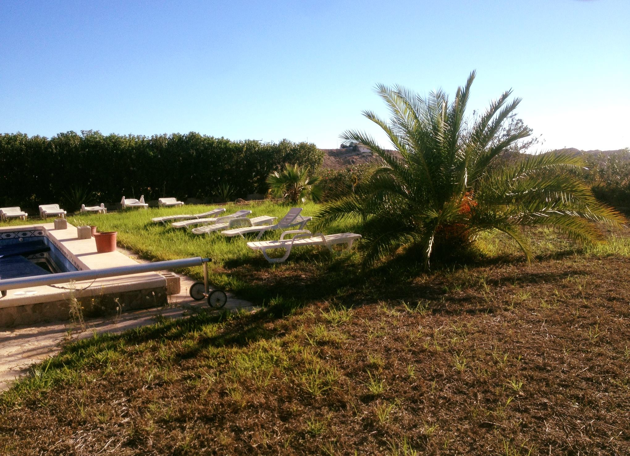 Garten - Chalet in Alicante zu verkaufen Valle Del Sol mit Garten